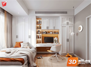 Children Room Scenes Skp FIles 